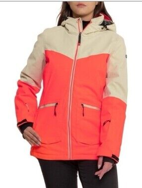 women's Killtec Color-Block Ski Jacket - Waterproof, Insulated size 4